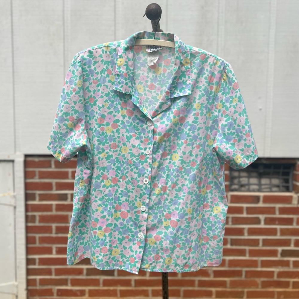 80s Cricket Lane Floral Shirt